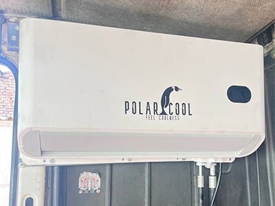 فروش و نصب کولر درجا برای خودروهای سنگین توسط فروشگاه الکتروخودرو حسن‌زاده